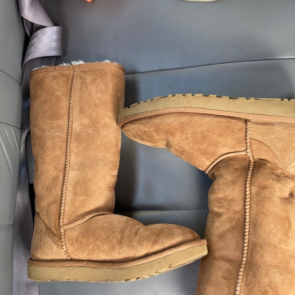 Soft and fuzzy brown uggs